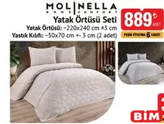 MOLİNELLA YATAK ÖRTÜSÜ SETİ